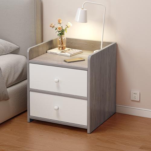 Wooden Multifunction Bedside Cabinet PC