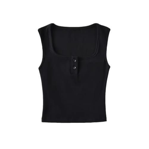 Cotton Tank Top & skinny patchwork Solid PC