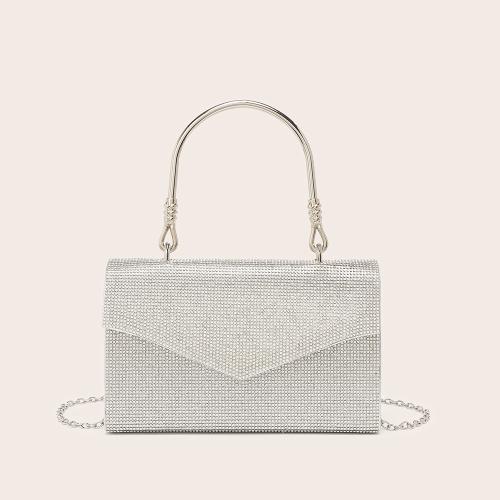 Poliestere Spojková taška Stříbro kus