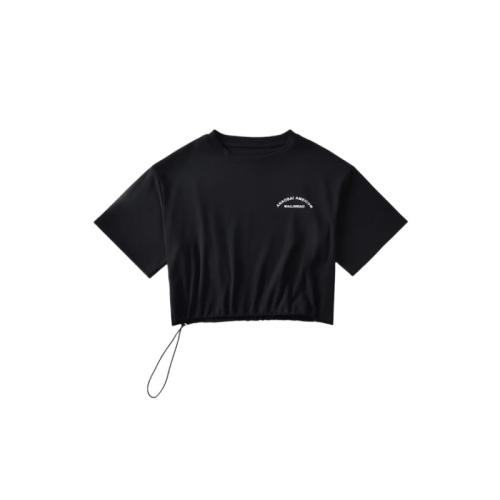 Algodón Mujeres Camisetas de manga corta, impreso, carta, más colores para elegir,  trozo