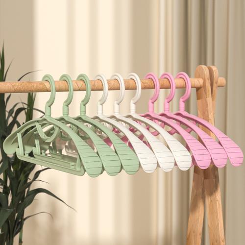 Polypropylene-PP Clothes Hanger for home decoration & anti-skidding Solid Lot
