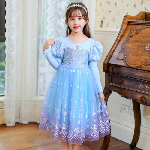 Coton Robe d’une seule pièce de fille pièce