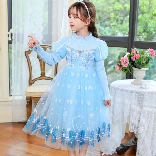 Coton Robe d’une seule pièce de fille pièce