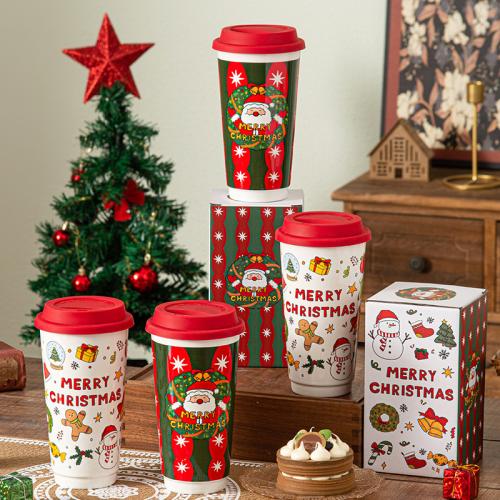 Ceramics Mug for gift giving & christmas design PC