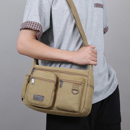 Canvas Multifunction Crossbody Bag Lightweight & hardwearing PC