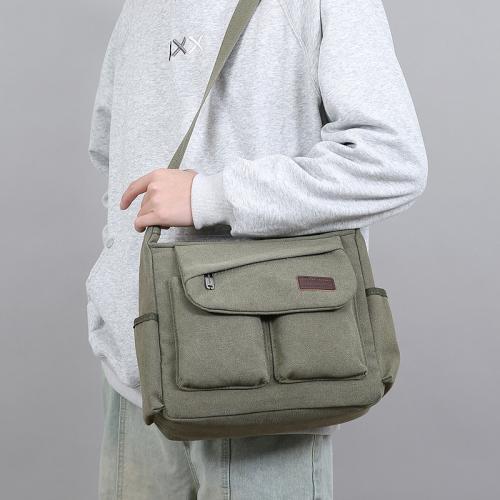 Canvas Multifunction Crossbody Bag hardwearing PC