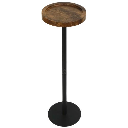 Medium Density Fiberboard & Steel Tube adjustable Side Table durable coffee PC