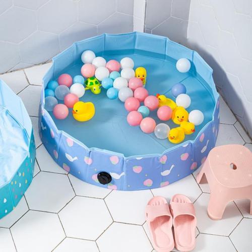 PVC foldable Ball Pool for children Medium Density Fiberboard printed PC