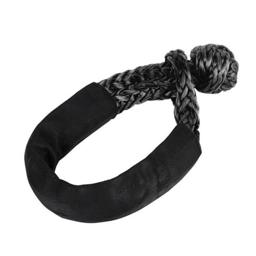 1PCS Soft Shackle Recovery Ring Snatch Pulley Soft Shackle Winch Rope Off-Road