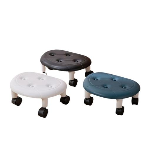 Esponja & Hierro & Cuero de la PU Taburete, más colores para elegir,  trozo