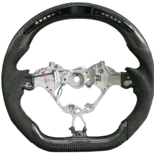 LED RPM Carbon Fiber Steering Wheel Fits For Toyota GR86 20-22  Subaru BRZ 20-22
