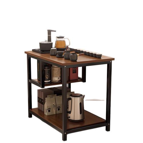 Medium Density Fiberboard & Iron Tea Table for storage & durable PC