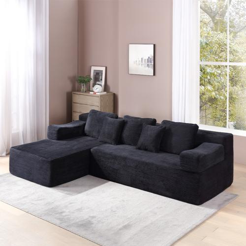 Flannelette & Sponge Compression Sofa PC