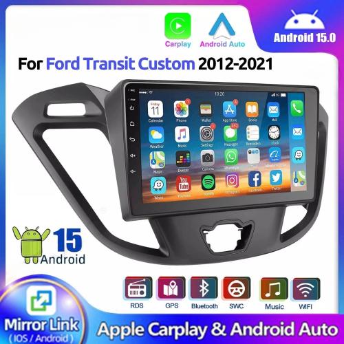 Carplay For Ford Transit Custom Android 14 Car Stereo HD GPS NAV 32G Radio
