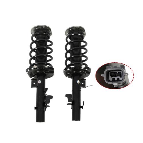 For Range Rover Evoque L538 11-18 Pair Front Shock Absorber Struts w/ Magnetic