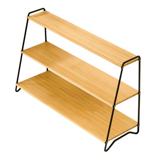 Solid Wood Storage Rack & Multifunction Shelf detachable beige PC