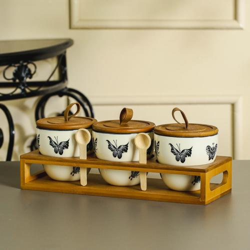 Porcelain Cruet for storage & tight seal PC