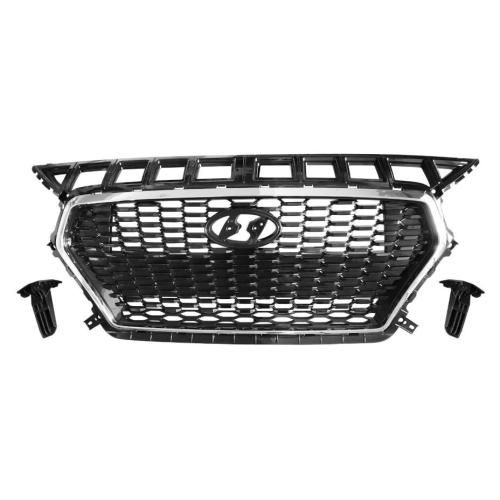 For Hyundai Elantra GT 2018-2020 Front Upper Radiator Grille Black 86350G3000