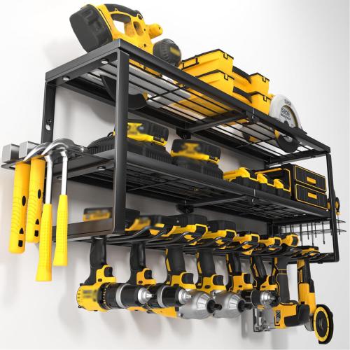 Electric Tool Storage Rack Wall-Mounted Storage Rack Tool Rack