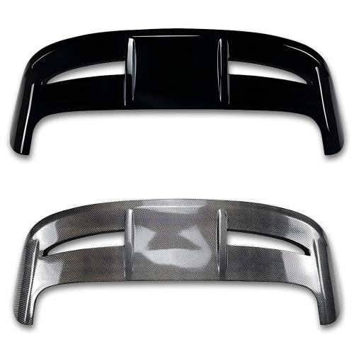 Fits For Ford Fiesta MK7 MK7.5 Gloss Black Rear Boot Roof Spoiler Wing