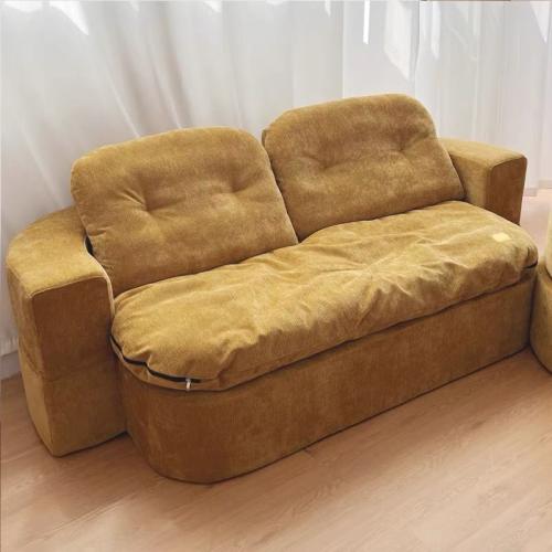 Sponge & Corduroy Sofa Bed PC