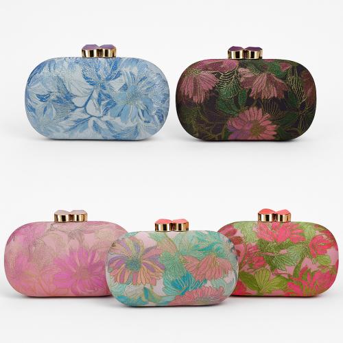 PU kůže Spojková taška Cotone Květinové più colori per la scelta kus