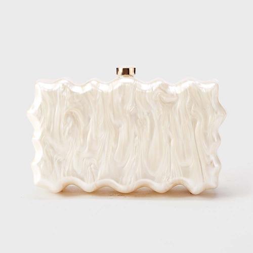 Akryl Spojková taška Bianco kus