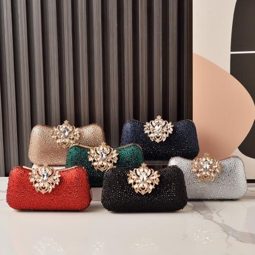 PU kůže Spojková taška Poliestere più colori per la scelta kus