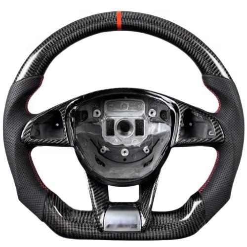Carbon Fiber Steering Wheel for Mercedes-Benz C43 C63 E43 S G GLE GLC GLS AMG GT