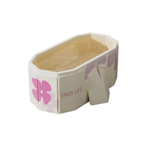 PVC heat preservation & foldable Foldable Bathtub thicken Wooden PC