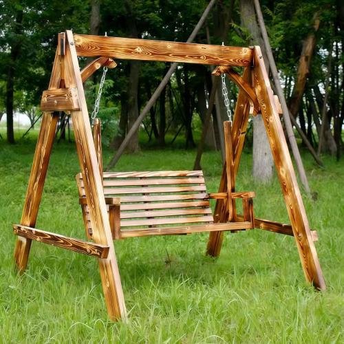 Pine double Swing Hanging Seat durable PC
