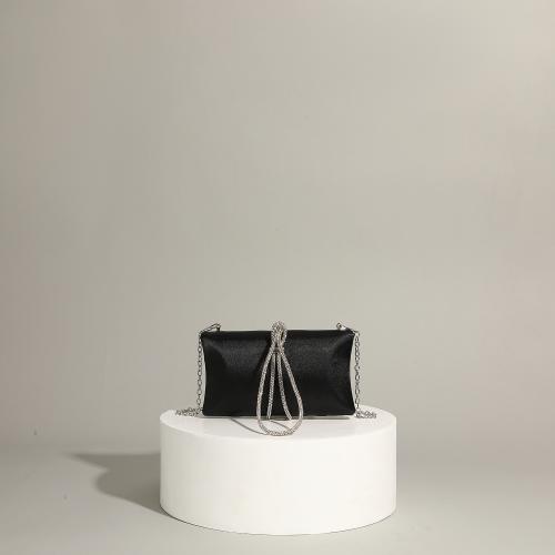 Polyester Evening Party Clutch Bag portable Solid PC