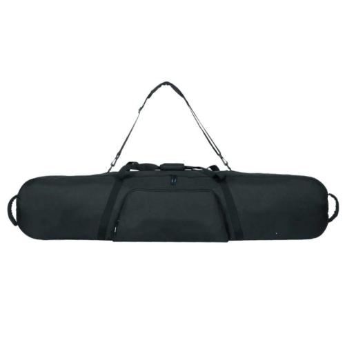 Polyester foldable Snowboard Bag durable & large capacity & attached with hanging strap & waterproof Solid black PC