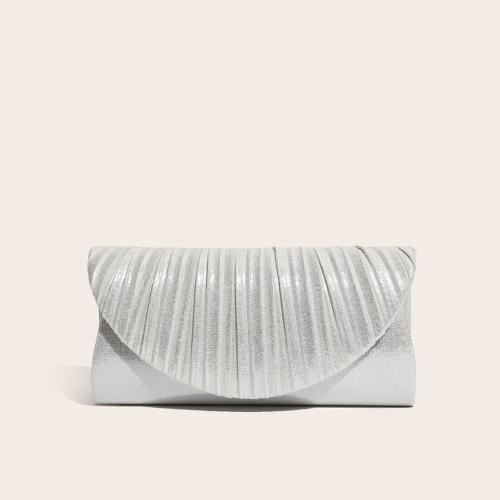 Polyester Pleat & Evening Party Clutch Bag portable PC