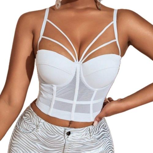 Polyester Camisole & breathable Solid PC