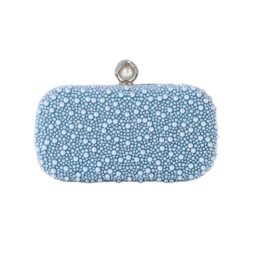 Polyester hard-surface Clutch Bag, attached with hanging strap, more colors for choice,  PC