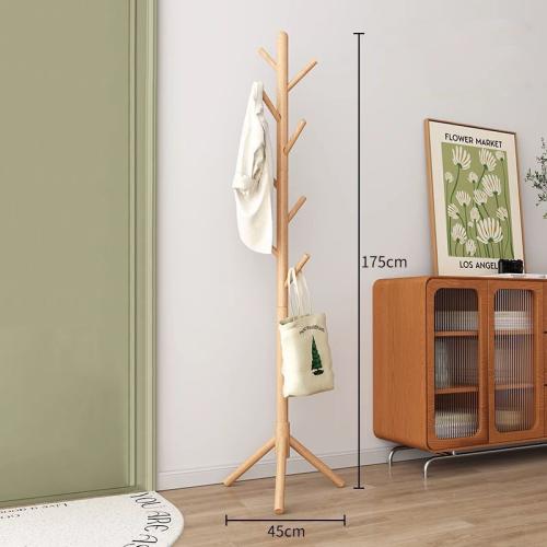 Beech wood Clothes Hanging Rack Solid PC