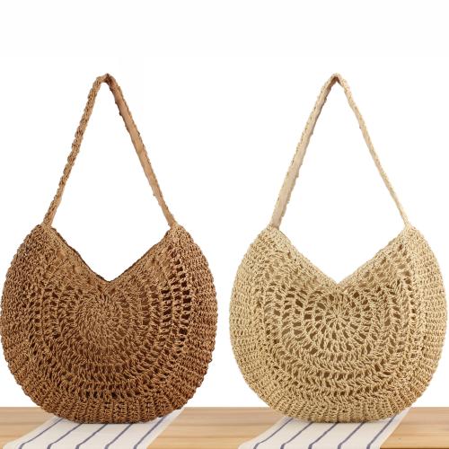 Paper Handbag soft surface & hollow Polyester Solid PC