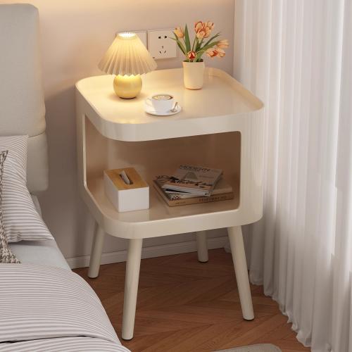 Stainless Steel Bedside Cabinet for storage & durable & thickening Solid PC
