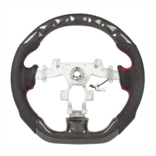 Real Carbon Fiber LED Sport Steering Wheel For Nissan GTR GT-R R35 2007-2016