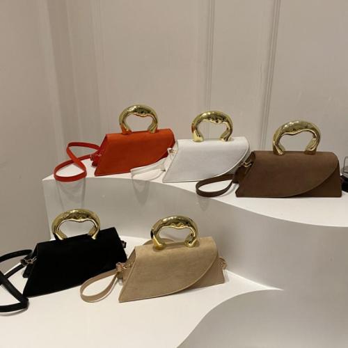 Synthetic Leather Easy Matching Handbag attached with hanging strap PC