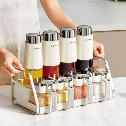 Glass thermostability Cruet dustproof Stainless Steel PC