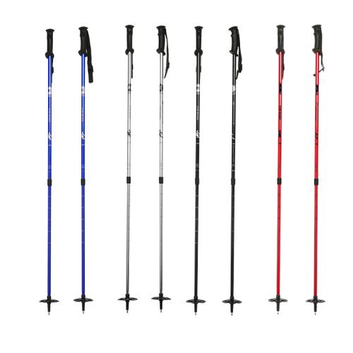 Aluminium Alloy Ski Poles hardwearing & stretchable Pair
