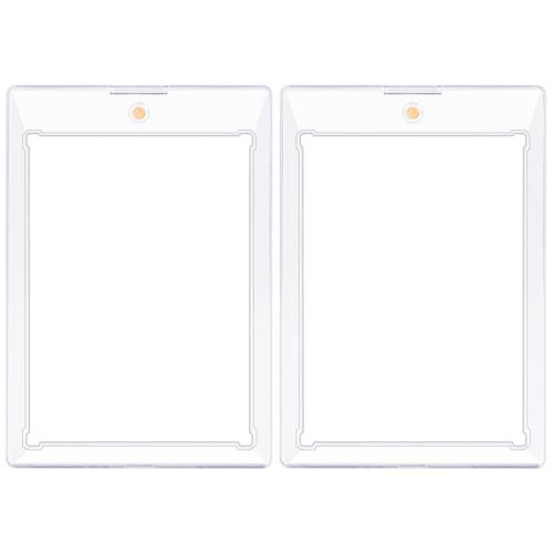 Plastic Card Holder portable transparent PC