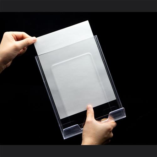 Engineering Plastics Sign Holder transparent PC