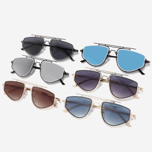 Zinc Alloy shading & Easy Matching Sun Glasses anti ultraviolet & unisex PC-Polycarbonate PC