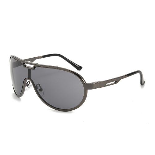 PC-Polycarbonate shading & windproof Sun Glasses anti ultraviolet & unisex Zinc Alloy PC
