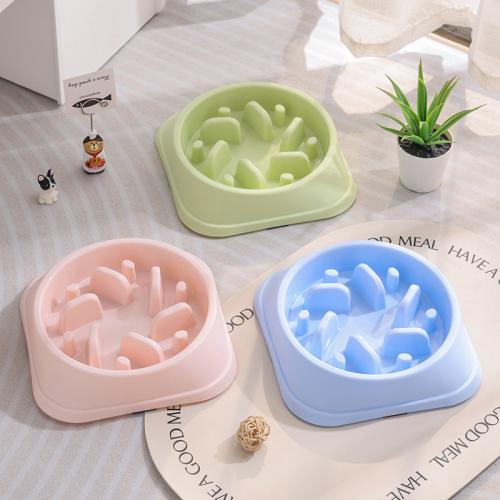 Polypropylene-PP Anti-choking Pet Bowl anti-skidding PC