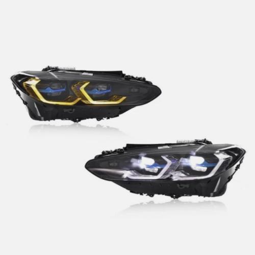 For BMW M3 M4 G22 G82 20-2024 Pair Matrix LED Laser DRL Headlight Assembly