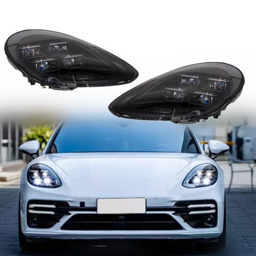 Headlights Assembly for Porsche Panamera 2017-2022 2023 Projector Headlamps